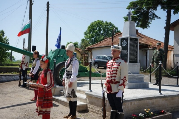 Откриха паметник на загиналите воини в село Джурево