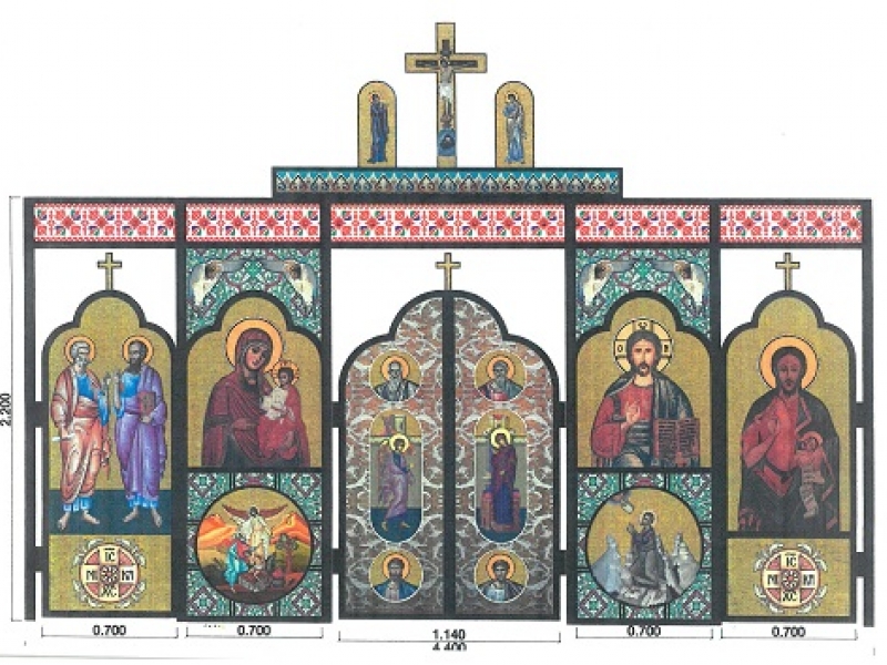 Да подпомогнем изграждането на иконостас и олтар в параклиса на вр. Петровски кръст