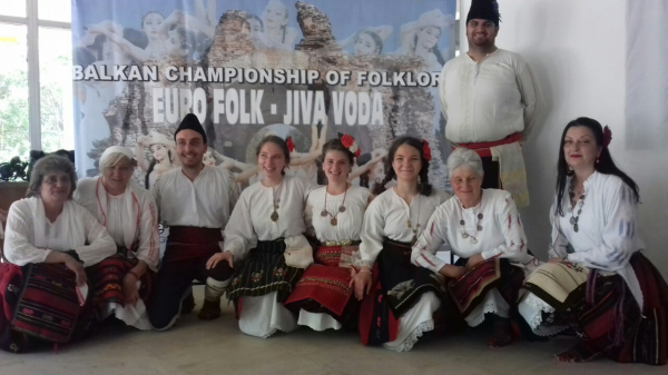 Танцовият състав на Миланово със златен медал от Балканския шампионат по фолклор