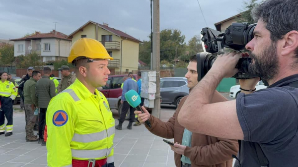 Александър Ненов - зам.-кмет на община Костинброд: „Благодаря на всички за часовете борба с пожара“