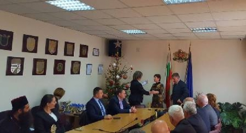 Община Драгоман с отличия от Годишните награди на областния управител на Софийска област за 2016 г